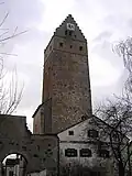 Der Bergfried von Norden