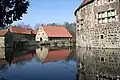 Wassergraben Burg Vischering