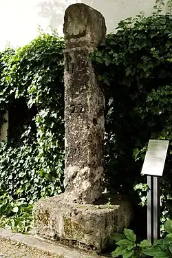 Burgfriedenssäule Nr. 22 im Stadtmuseum