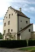 Das Aventinushaus, ein ehemaliger Wehrturm