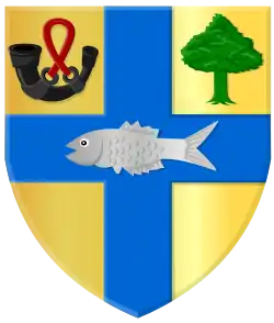 Wappen des Ortes Burgum