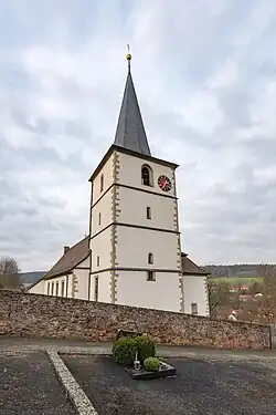 Die Kirche in Burgwallbach