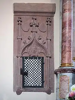 Gotische Sakramentsnische