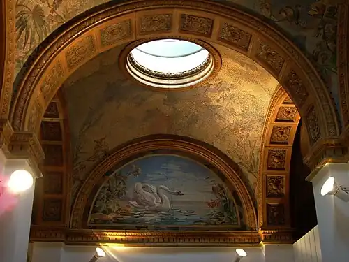 Mosaikkuppel des Fürstenbades