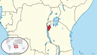 Burundi in der Region