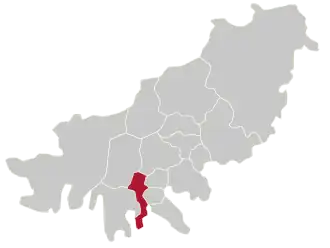 Lage von Seo-gu in Busan