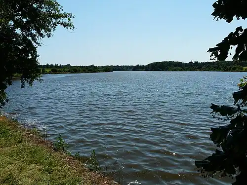 Der Étang Grolhier bei Busserolles