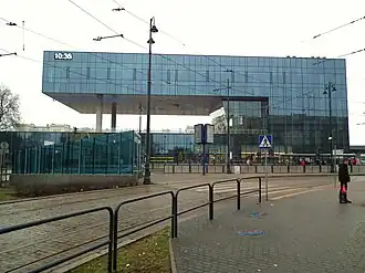 Neubau des stadtseitigen Empfangsgebäudes 2016