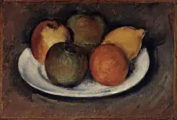 Paul Cézanne: Pommes, oranges et citron