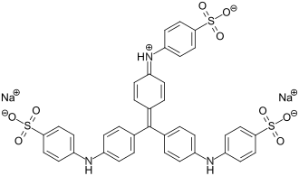 Strukturformel von C.I. Acid Blue 93