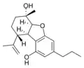 Strukturformel C3-Cannabielsoin