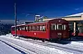 Vorstellwagen 8 der Vitznau-Rigi-Bahn (Rigi Kulm)