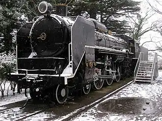 Dampflokomotive C60&nbsp;1 im Sakuragaoka-Park