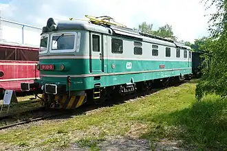 erhaltene 181 001 in Luzna u Rakovnika