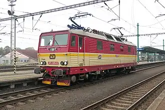 371 005 in Děčín Hauptbahnhof (Oktober 2024)
