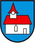 Kapelle im redenden Wappen von Kappelen BE