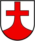 Schneckenschnittartiges Kreuz