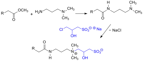 Sultaine aus Amidoaminen mit CHPS
