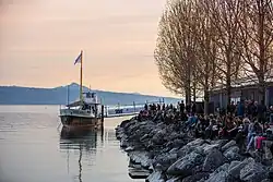 Boat Club Venoge. Im Jahr 2012 eingeweiht.