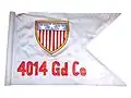 Flagge der 4014th Guard Company
