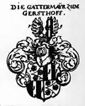 Wappen derer von Gattermayr zum Gersthof