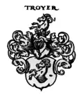 Stammwappen der Troyer, nach Siebmacher