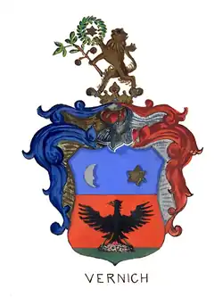 Wappen derer von Vernich (Vernić)