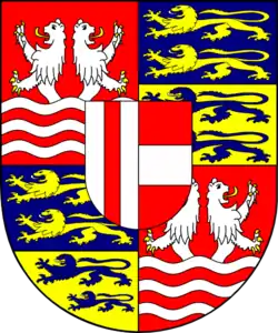 Wappen von Edmund Maria Joseph Artz von und zu Vasegg