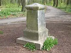 Denkmal an den frühen Tod der Cecilie von Issendorff