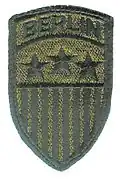 6941st Gd Bn Shoulder Patch, Berlin (Letzte Version), Camo