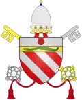 Familienwappen im Wappen Papst Nikolaus' III.
