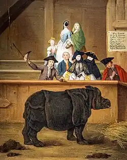 Pietro Longhi: Das Rhinozeros