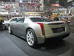 Heckansicht des Cadillac Cien