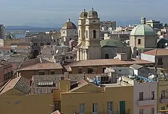 Cagliari, Blick Richtung Westen
