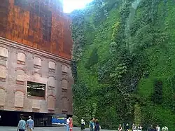 Pflanzenwand am CaixaForum Madrid, 2007