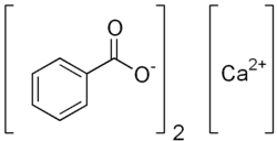 Struktur von Calciumbenzoat
