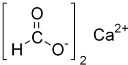 Strukturformel von Calciumformiat
