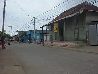 Straße in San Antero