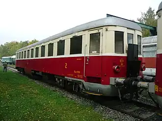 Historischer Beiwagen für Triebwagensonderzüge