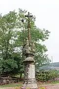 Calvaire in Marcilly an der Straße nach Velogny, Monument historique seit 1925