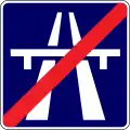 Ende der Autobahn