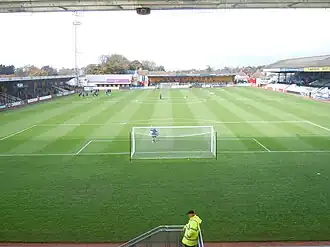 Spiel Cambridge United gegen FC Hyde am 27. Oktober 2012