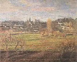 February-Sunrise-Bagincourt, 1893 im Kröller-Müller Museum, Otterlo, Niederlande