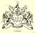 Wappen der Freiherren von Campe zu Isenbüttel 1852