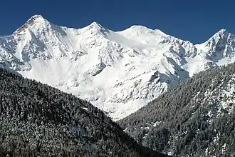 Pizzo Campo Tencia und Ghiacciaio di Crozlina