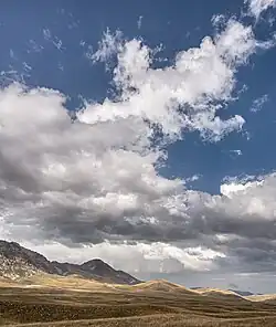 Monte Camicia, Bildmitte von Campo Imperatore