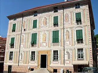 Palazzo Spinola, Campo Ligure (erbaut Anfang 14. Jh., erweitert 1693)