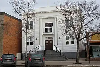 Das ehemalige Gerichtsgebäude in Camrose, heute eine Bücherei