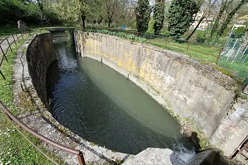 Historische Schleusenkammer