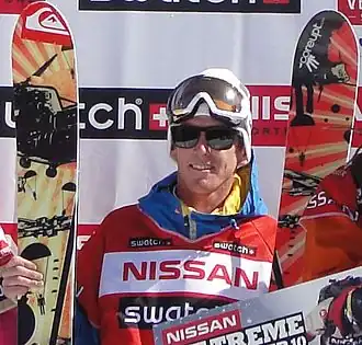 Candide Thovex bein Xtreme Verbier, 2010